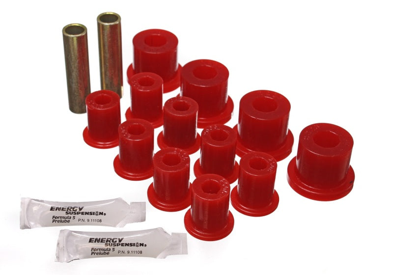 Energy Suspension CJ Rear Spring Bushing - Red 2.2103R