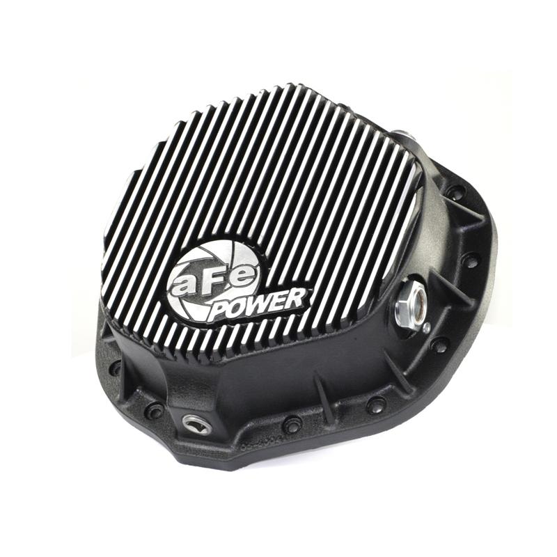 aFe Power Rear Differential Cover (Machined) 12 Bolt 9.75in 11-13 Ford F-150 EcoBoost V6 3.5L (TT) - #46-70152