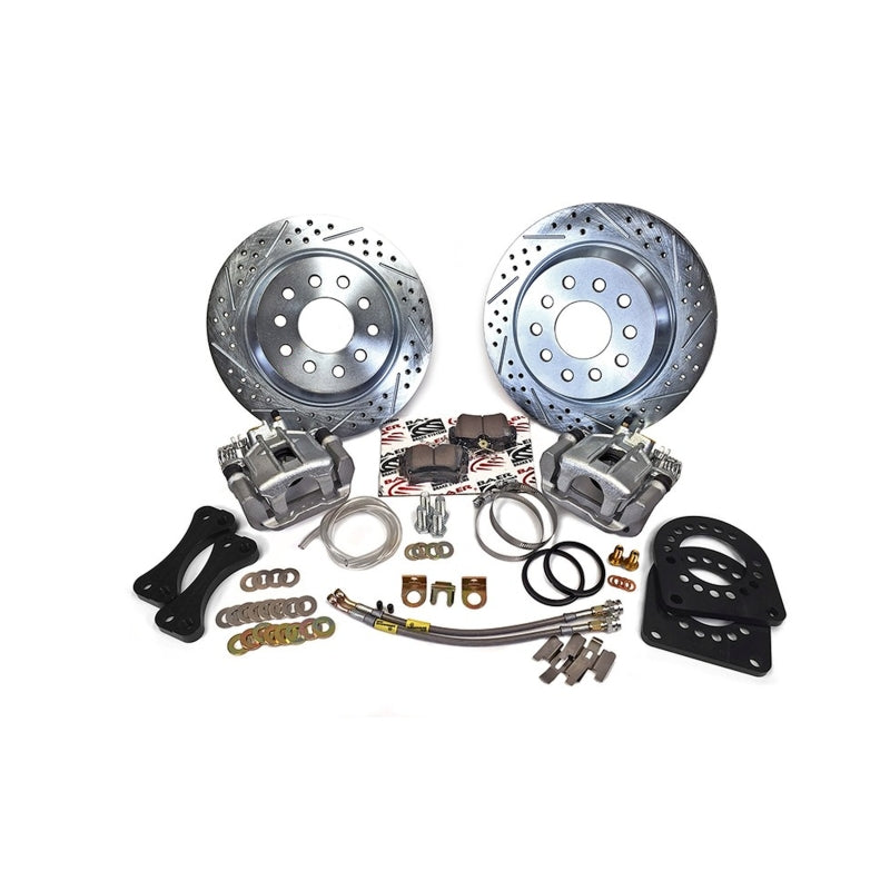Baer Brakes 11.65in IronSport Rear Brake Kit — Fits GM 10/12 Bolt (BIH/BOA) Small Car Rear Ends w/Staggered Rear Shocks