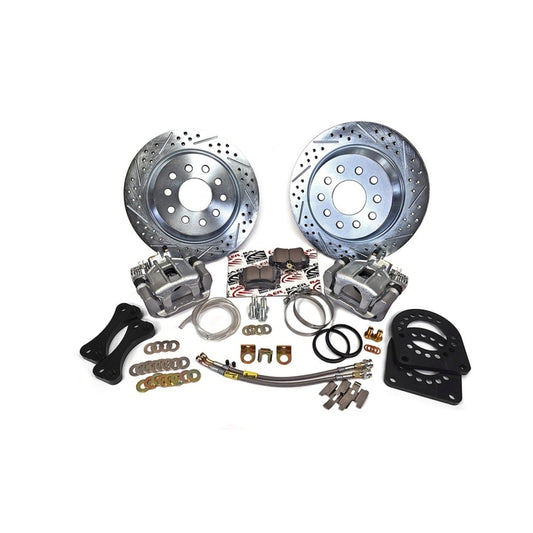 Baer Brakes 11.65in IronSport Rear Brake Kit — Fits GM 10/12 Bolt (BIH/BOA) Small Car Rear Ends w/Staggered Rear Shocks