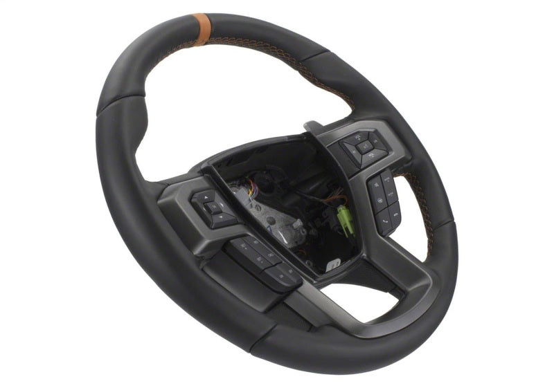 Ford Racing for 2015-2017 F-150 Raptor Performance Steering Wheel Kit - Orange Sightline