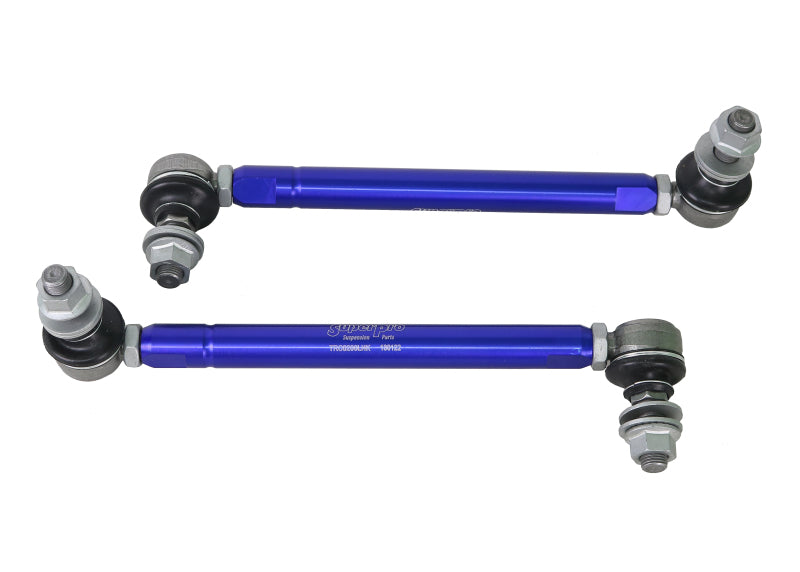 SuperPro Front Sway Bar Link Kit - Heavy Duty Adjustable (254mm-305mm Length, 12mm Studs)