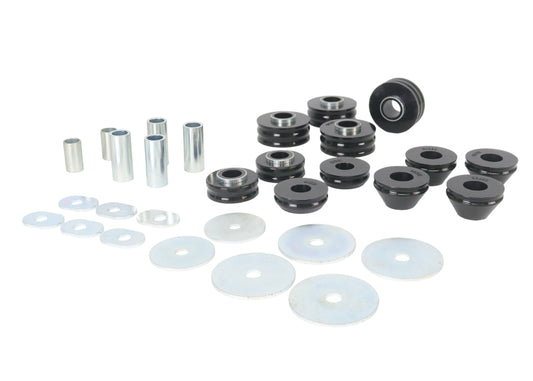 Whiteline W93498 Body Mount Bushing Set for 1975-1980 Chevrolet C10, 1975-1978 GMC C15, 1973-1974 Chevrolet C10 Pickup and More