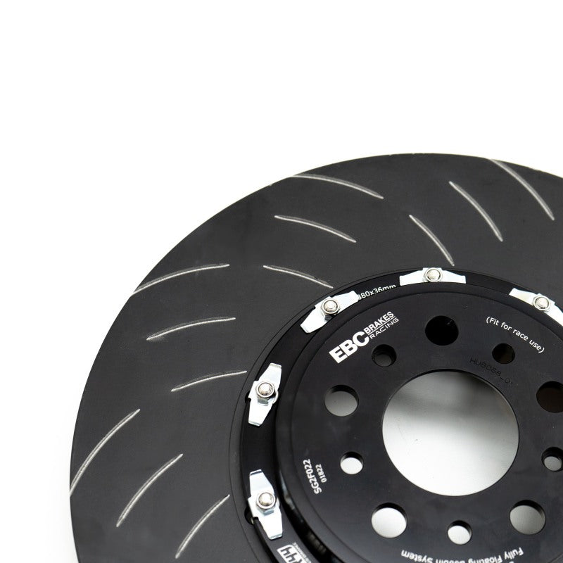 EBC Racing 2021+ BMW M3/M4 (G80/G82/G87) (w/o Carbon Ceramic Brakes) 2 Piece SG Racing Front Rotors SG2F022