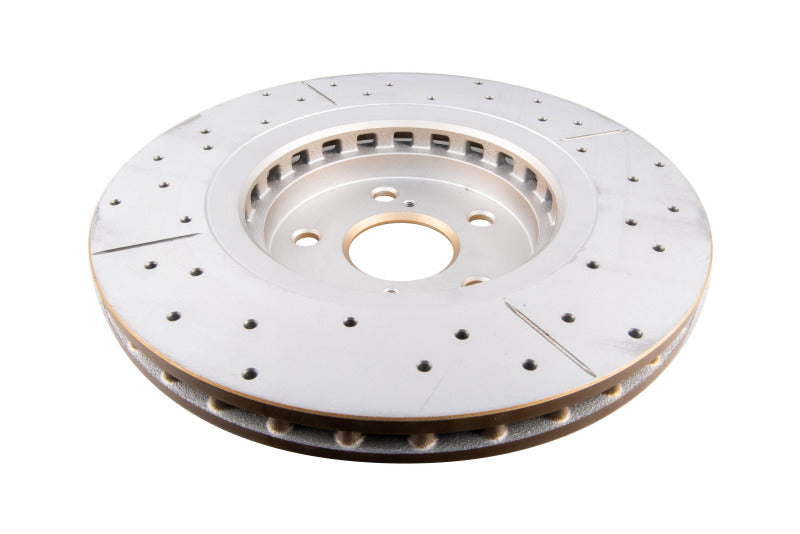 DBA 15-18 Lexus NX200t Front Drilled & Slotted Street Series Rotor