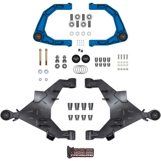 Camburg Engineering CAM-310217-K-BLU KINETIK Uniball Long Travel Kit +2 in Blue for 2022-2025 Toyota Tundra