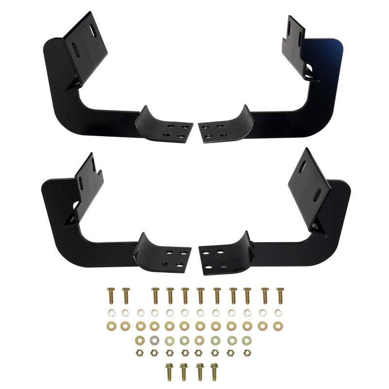 Westin 22-1105 Premier Oval Nerf Step Bar Mount Kit for 1997-2014 Ford Expedition EL Black