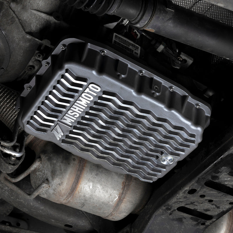 Mishimoto 2007.5 + Ram 6.7L Cummins 68RFE Transmission Pan - Cast - GR - #MMTP-RAM-07