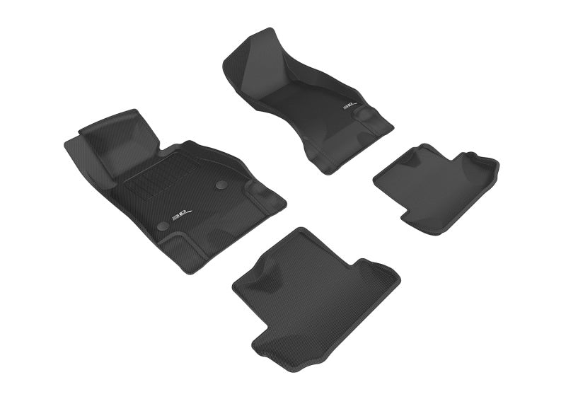 3D MAXpider Kagu Front & Rear Floor Mats for 2009-2017 Chevrolet Traverse
