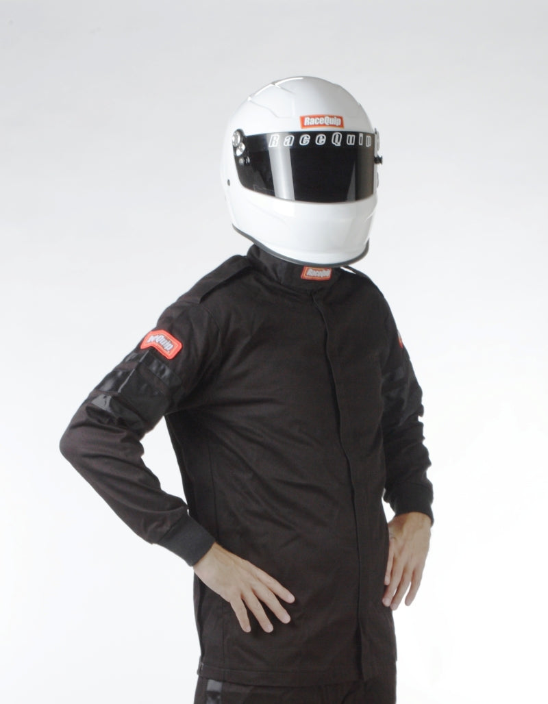RaceQuip 111007 Black SFI-1 1-Layer Jacket - 2XL