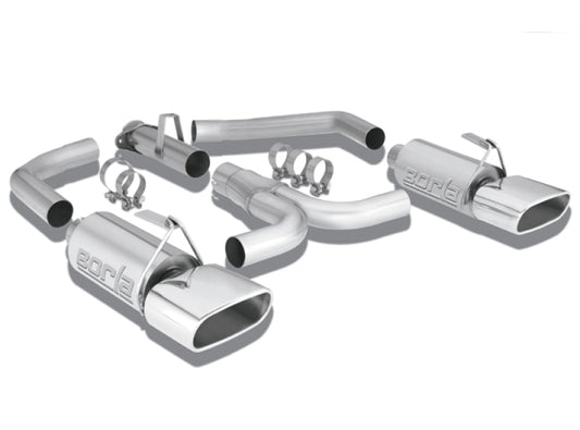 Borla 140082 86-91 Corvette 5.7L 8cyl S-Type SS Catback Exhaust - #140082