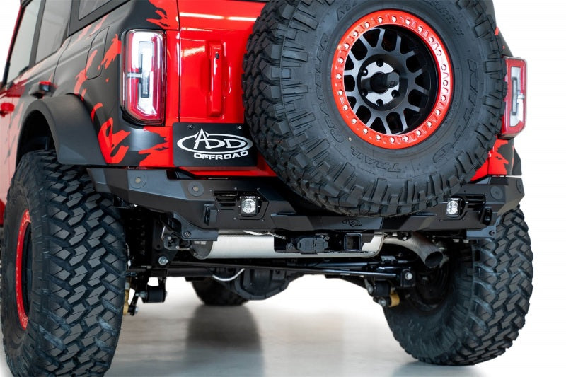 Addictive Desert Designs for 21-22 Ford Bronco Bomber Rear Bumper
