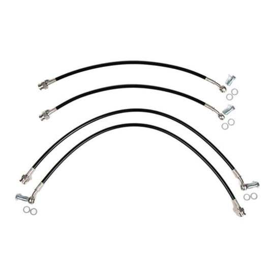 Chase Bays CB-CC-FWEXT Extended Front & Rear Caliper Brake Lines for 1997-2004 Chevrolet Corvette C5