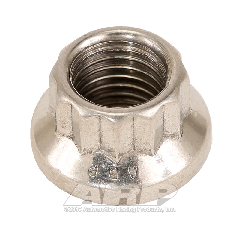 ARP 400-8344 M10 x 1.25 SS M12 Socket 12pt Nut Kit
