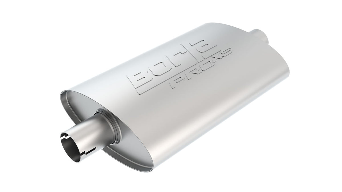 Borla 400494 ProXS Muffler 2 in Center Inlet / Center Outlet (14 x 4 x 9.5 in Oval)
