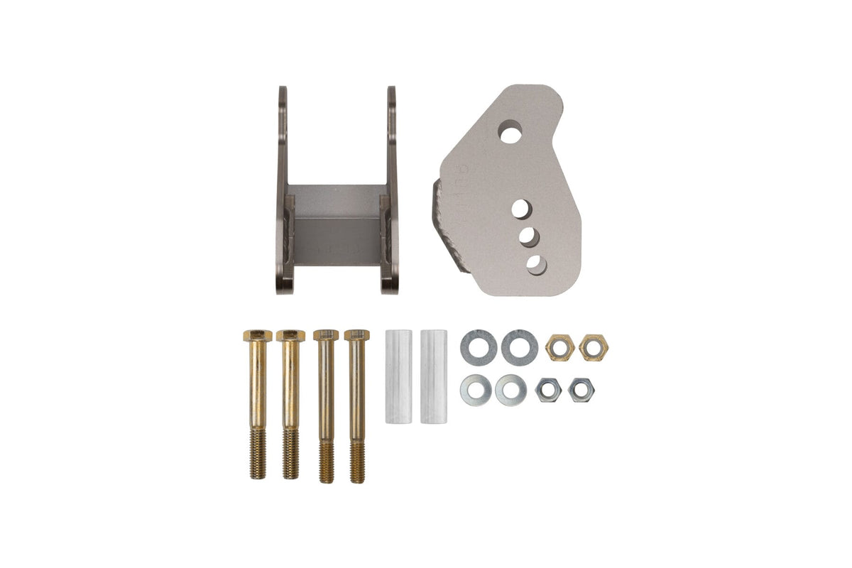 UMI Performance 4010 Rear Lower Control Arm Relocation Brackets Weld-In