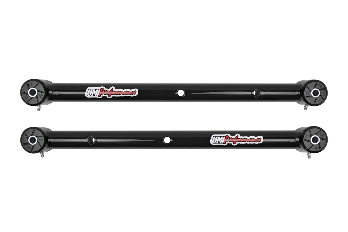 UMI Performance 401516-B Upper/Lower Control Arms Black for 1968-1972 GM A-Body