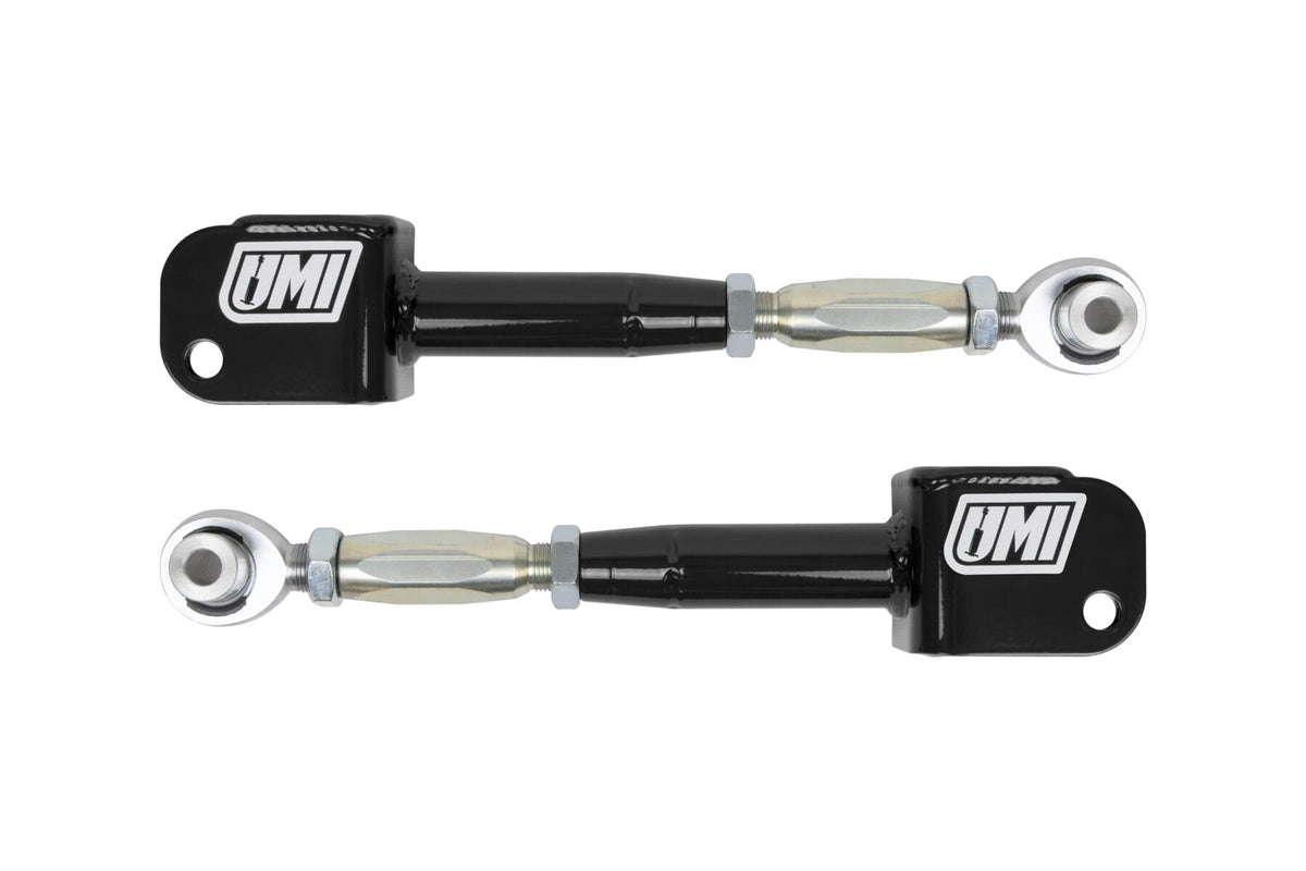 UMI Performance 4019-B Adjustable Upper Control Arms Ultimate Arms Black