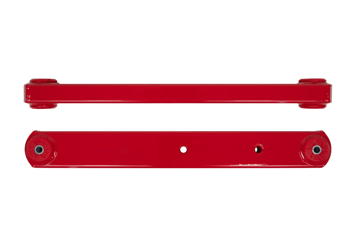 UMI Performance 4021-R Rear Lower Control Arms Fully Boxed Premium Red