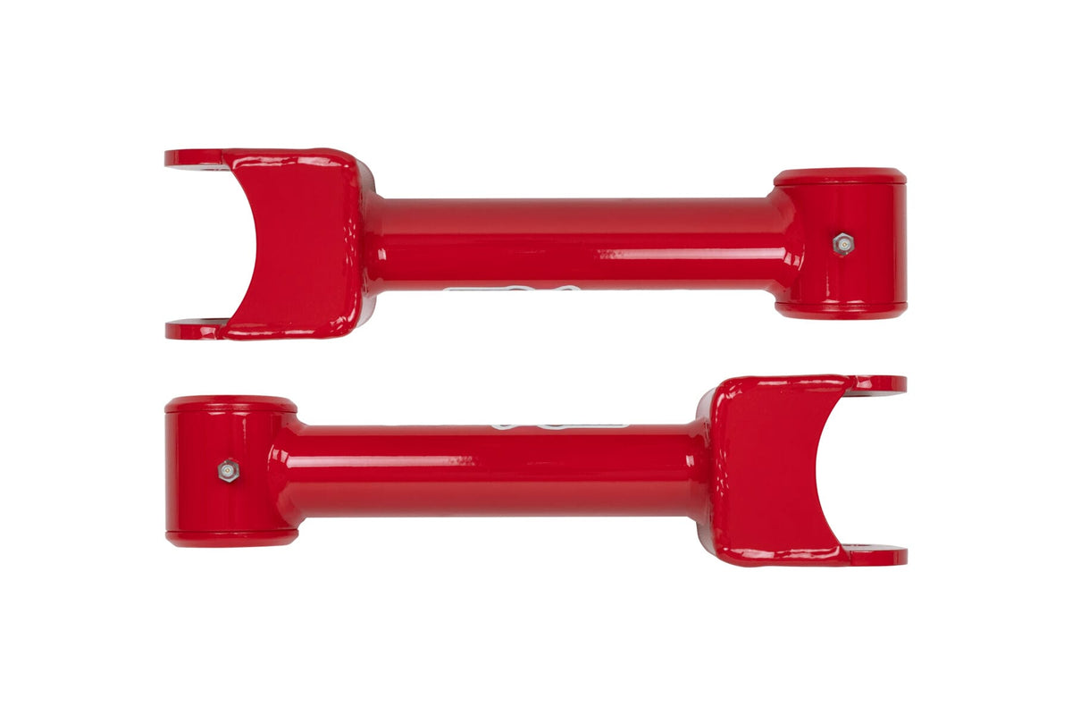 UMI Performance 402116-R Rear Control Arms Boxed Lowers Red for 1968-1972 A-Body