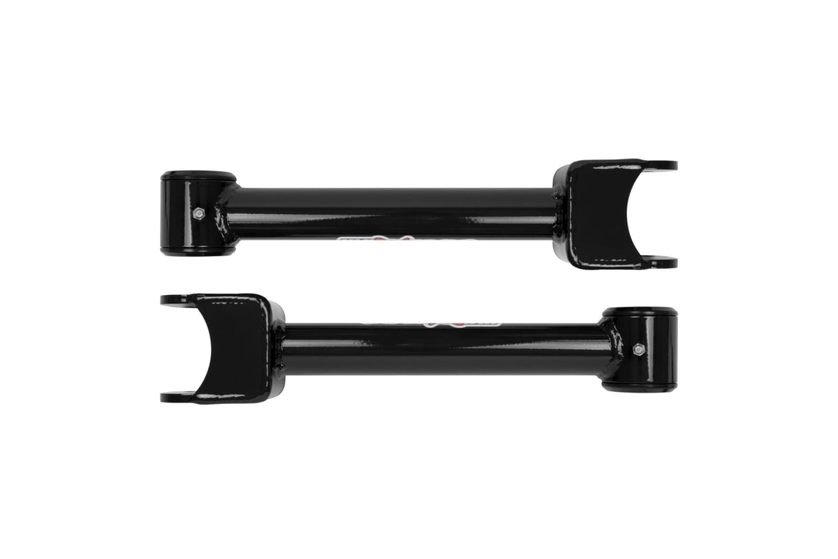 UMI Performance 402118-B Rear Control Arm Kit Fully Boxed Lowers Black