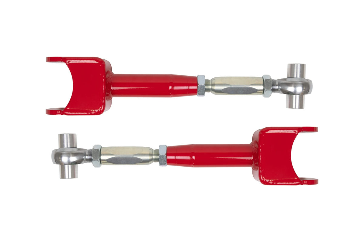 UMI Performance 402119-R Rear Control Arm Kit Boxed Lowers Adjustable Uppers Red