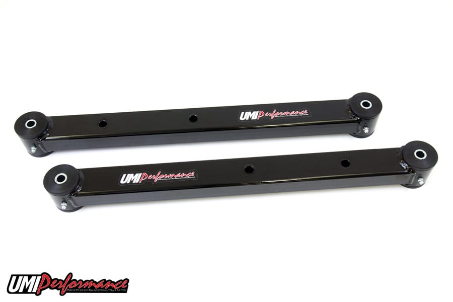 UMI Performance 4024-B Rear Lower Control Arms Boxed Black for 1964-1972 A-Body