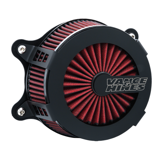 Vance & Hines 40367 Cage Fighter Intake Black for 1999-2017 Harley-Davidson