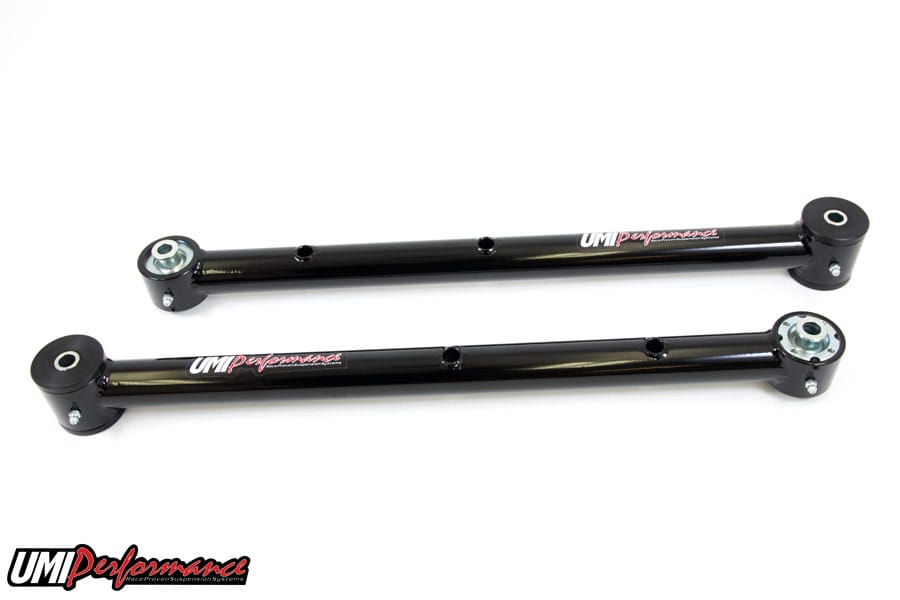 UMI Performance 4038-B Lower Control Arms Polyurethane/Roto-Joint Black