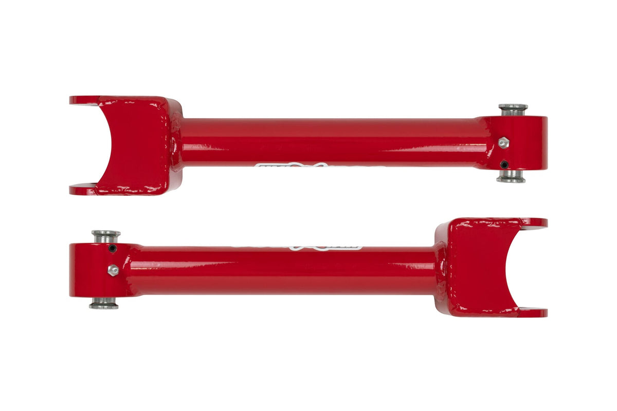 UMI Performance 4044-R Non Adjustable Upper Control Arms with Roto-Joint Red