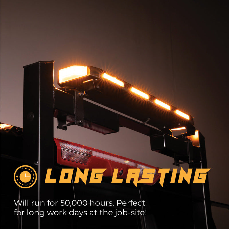 Putco for Universal 36in Tri Color Hornet Light (Amber/Blue/White) - LED Stealth Rooftop Strobe Bar