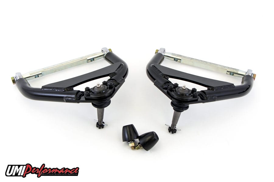 UMI Performance 4056-1-B Front Upper A-Arms Adjustable Black