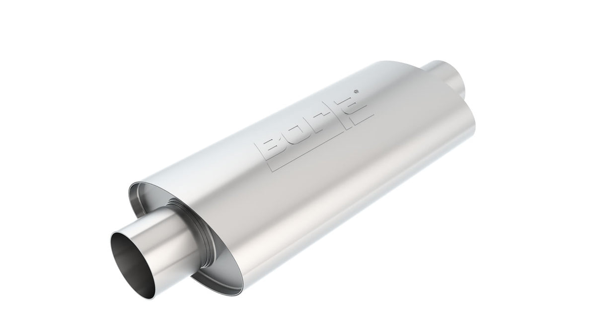 Borla 40575 XR-1 Multi-Core Muffler 3 in Center / Center (16 x 4.25 x 7.88 in Oval)