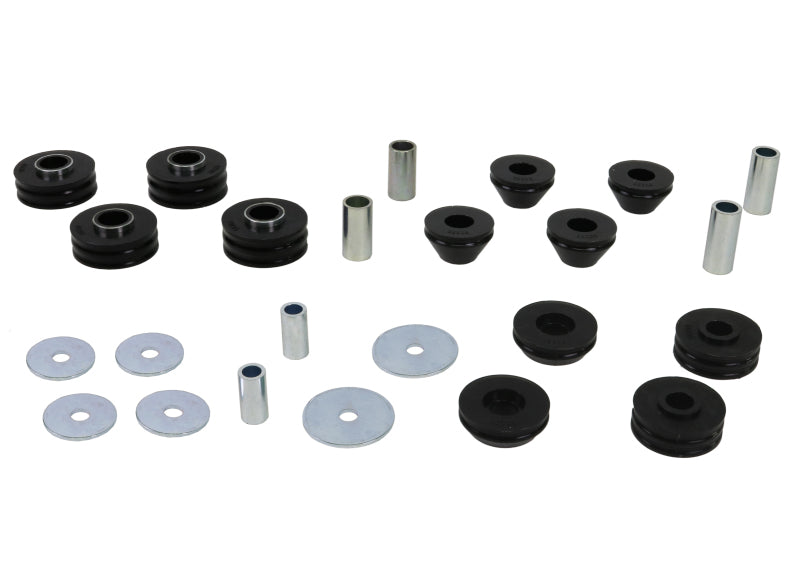 Whiteline W93546 Body Mount Bushing Set for 1967-1971 Chevrolet C10 Pickup, 1967-1971 GMC C15/C1500 Pickup