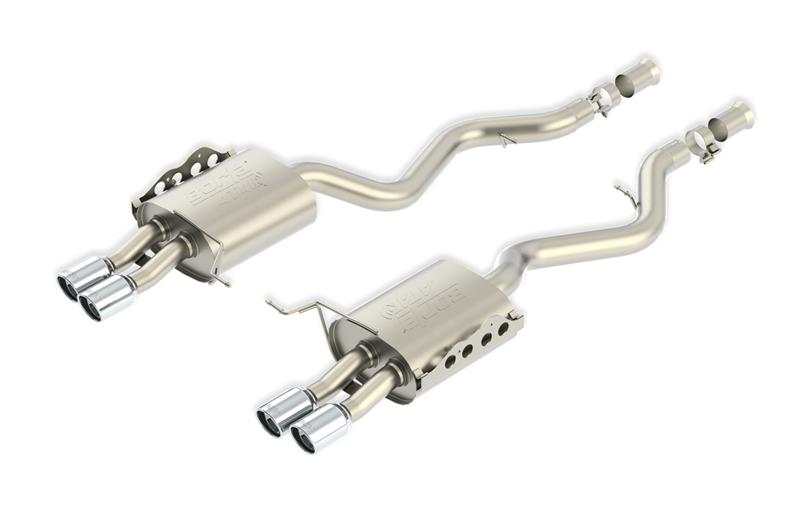 Borla 140546BC 14-16 Chevrolet Silverado 1500 5.3L ATAK Catback Exhaust w/ Black Chrome Tips - #140546BC