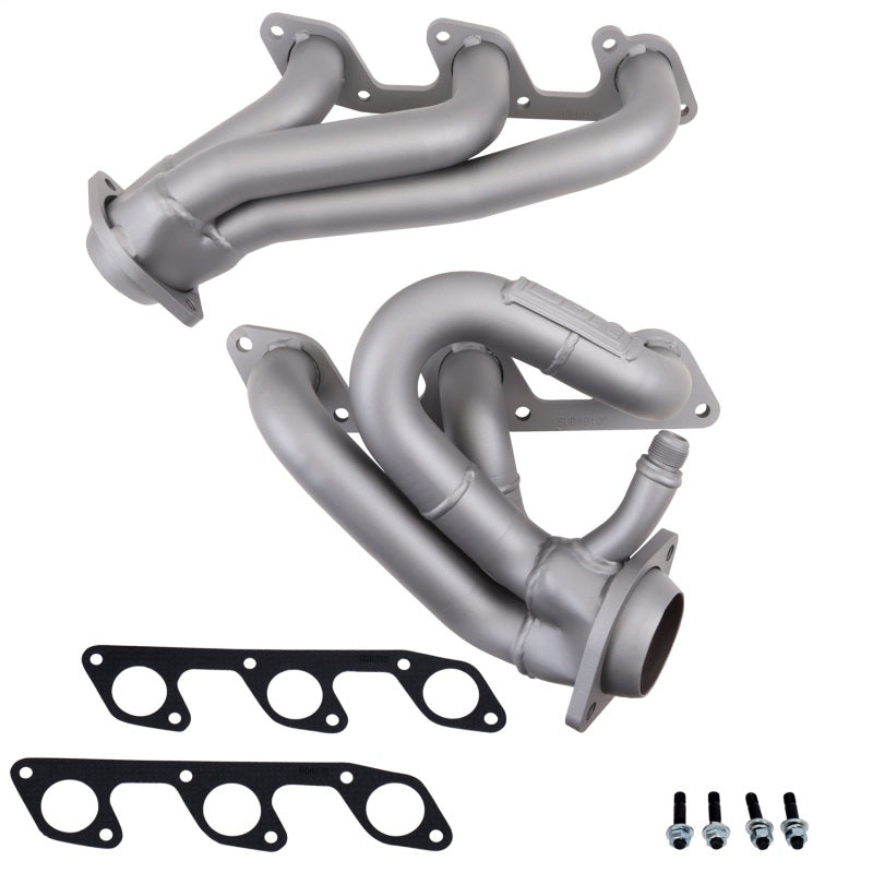 BBK Performance 4010 Shorty Headers 1-5/8 Titanium Ceramic for 2005-2010 Ford Mustang V6 4.0L