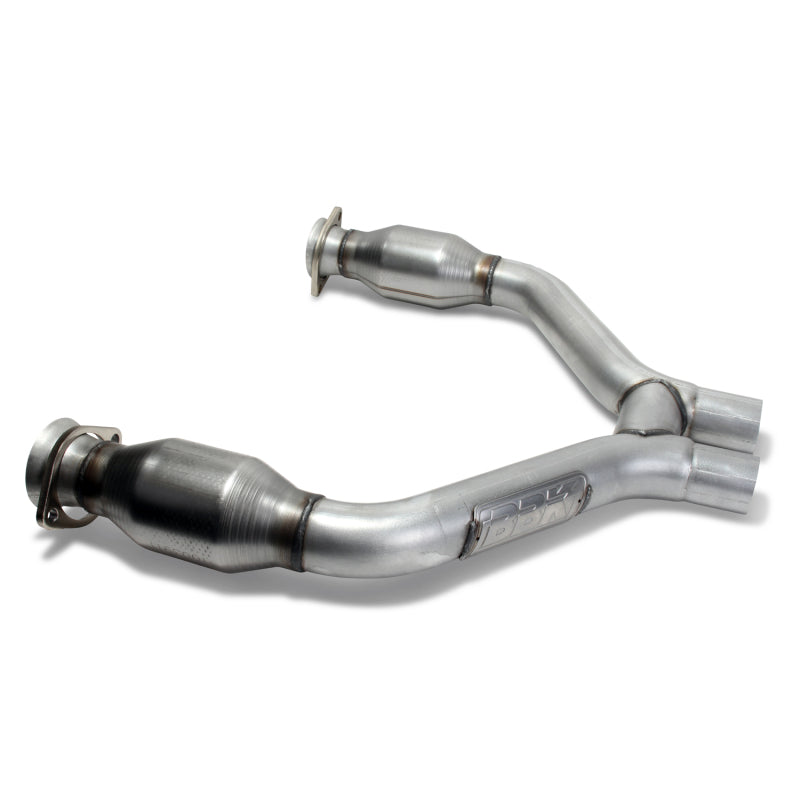 BBK Performance 1465 Short Mid H-Pipe with Catalytic Converters (2-1/2 in) for 2015-2017 Ford Mustang V6 3.7L