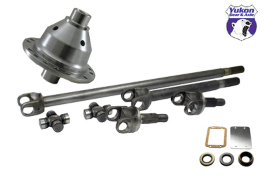 Yukon Gear & Axle YA W24160-YGL 30 Spline 4340 Chrome-Moly Axle & Grizzly Locker Kit For Jeep TJ / XJ / YJ & Zj