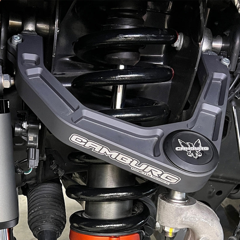 Camburg Engineering CAM-110233-GRY KINETIK Billet Uniball UCA Gray for 2017-2025 Ford F-150 Raptor