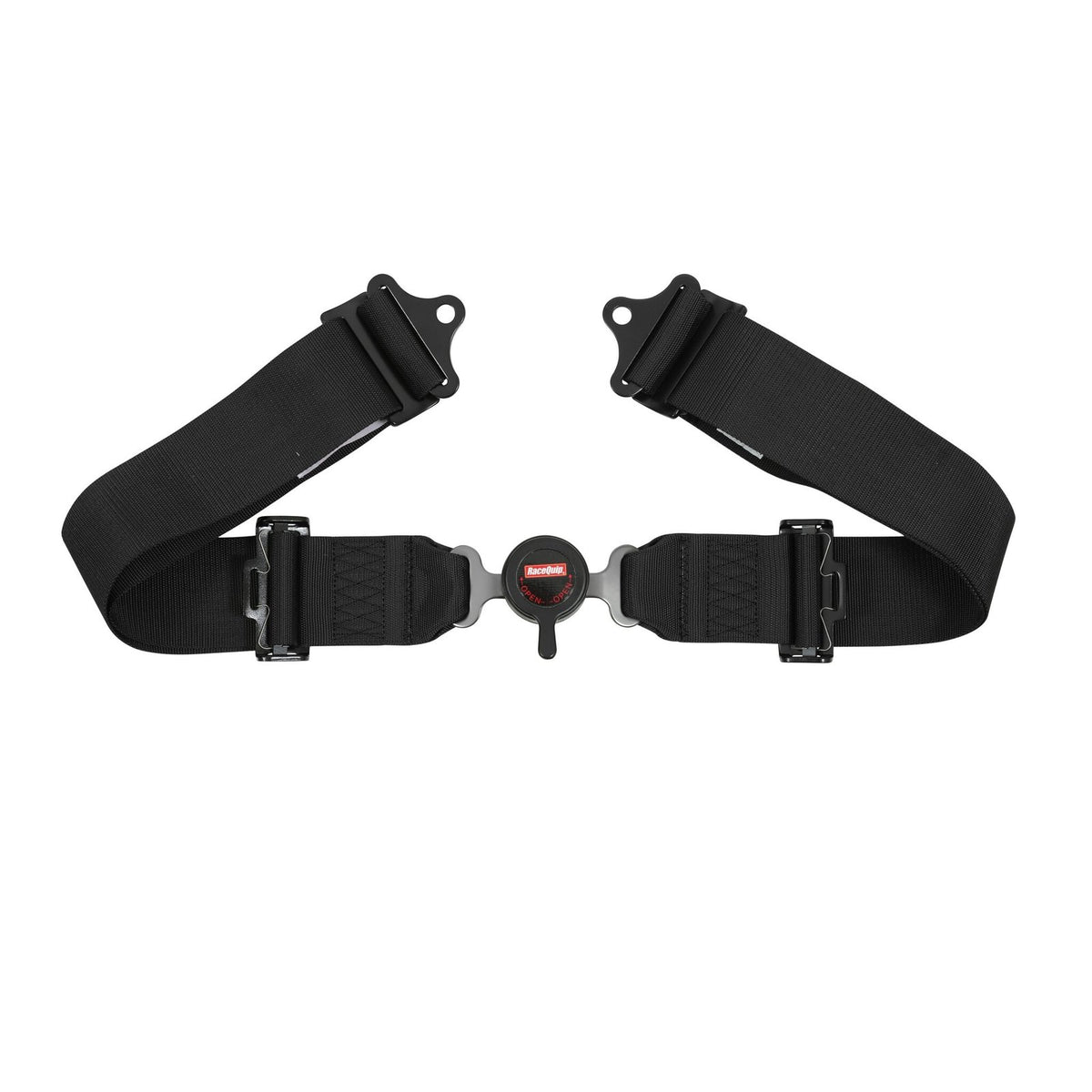 RaceQuip 741001 Black SFI Camlock 5-Point Pull-Down Lap Seat Belt