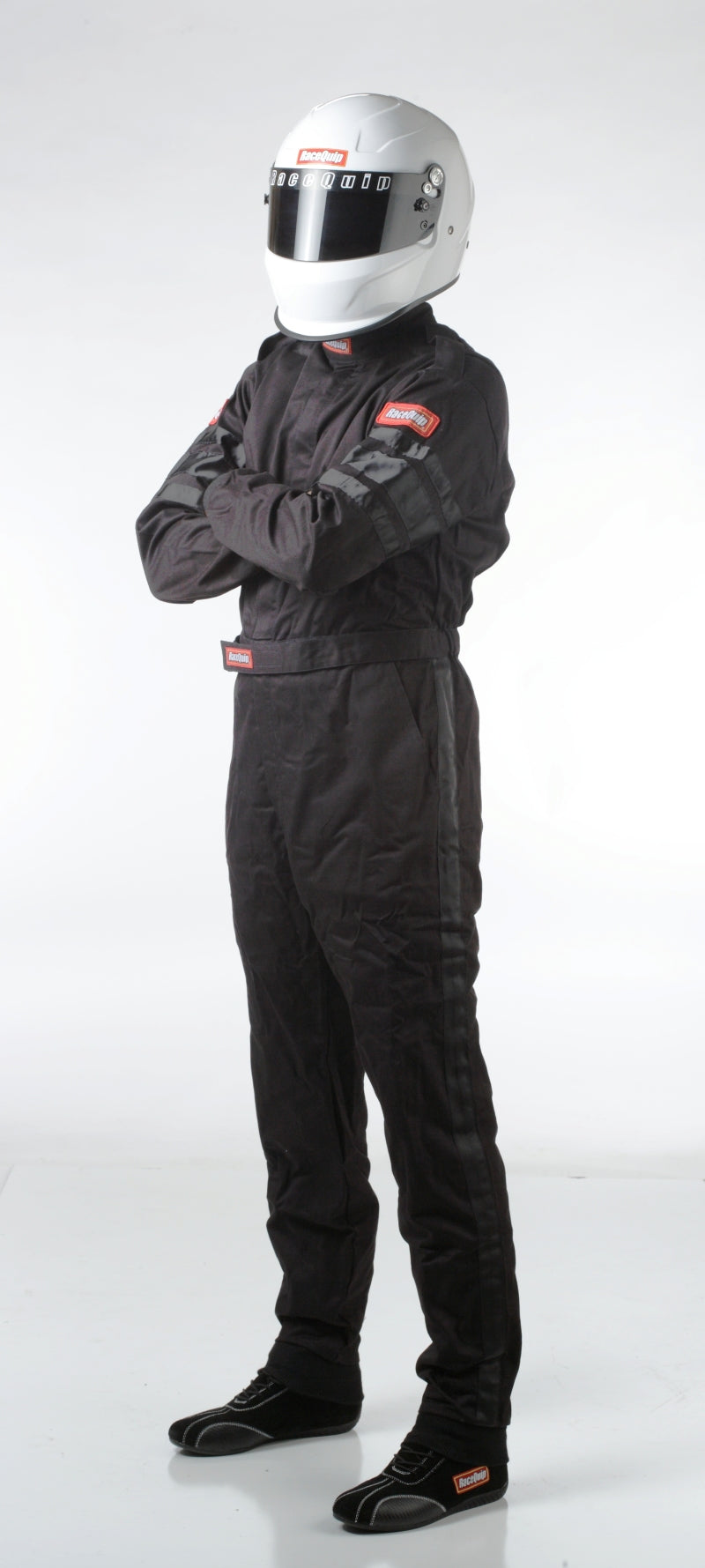 RaceQuip 110008 Black SFI-1 1-Layer Suit - 3XL