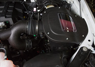 Roush 2.7L/3.5L V6 Cold Air Kit for 18-26 F-150 EcoBoost (Incl. Raptor) 422089