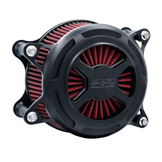 Vance & Hines 41101 VO2 X Intake Wrinkle Black for 2023-2026 Harley-Davidson Touring/Softail