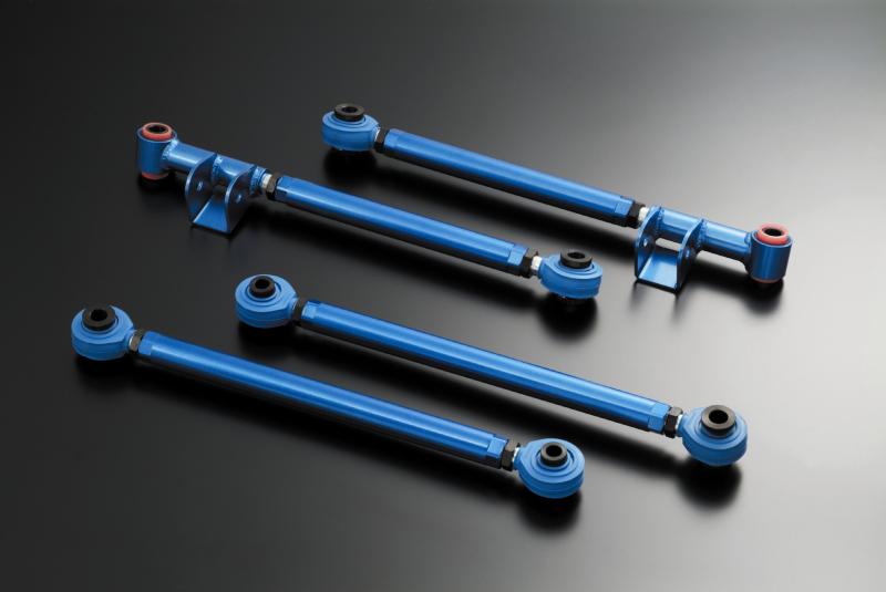 Cusco Lateral link Kit-Rear Front Side adj. Pillowball ends WRX GD 666 474 LA