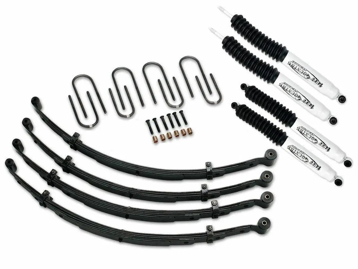 Tuff Country 42800KH 2in Lift Kit EZ-Ride SX6000 for 1987-1996 Jeep Wrangler YJ