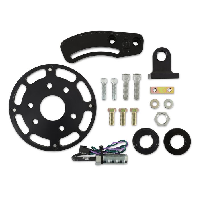 MSD 86003 Crank Trigger Wheel Kit - Flying Magnet - SBC - 6.25 in.