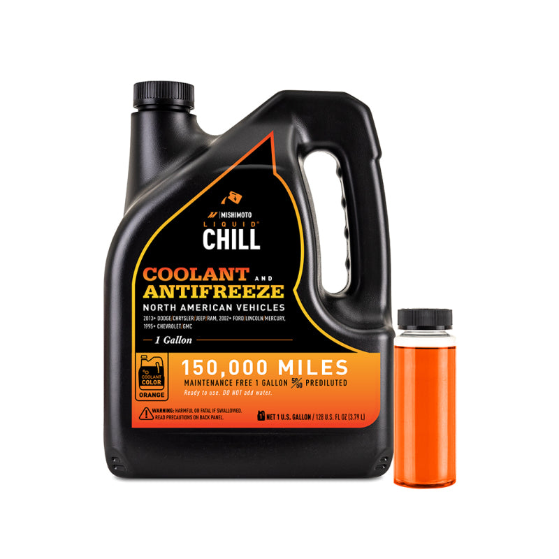 Mishimoto Liquid Chill EG Coolant, North American Vehicles, Orange - #MMRA-LC-EG-OR