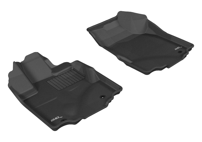 3D MAXpider Kagu Front Floor Mats for 2006-2014 Honda Ridgeline