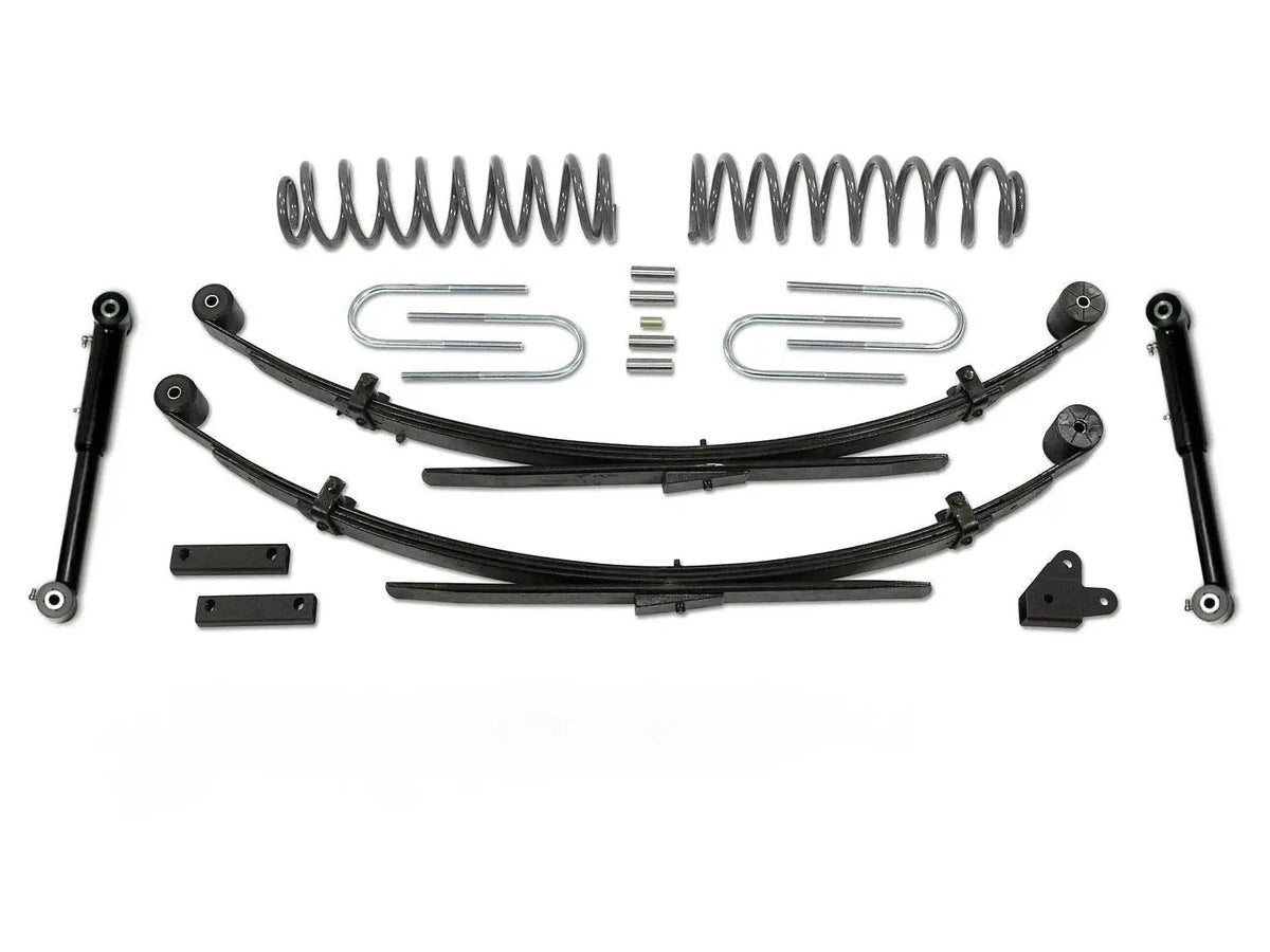 Tuff Country 43803K 3.5in Lift Kit EZ-Flex with Rear Springs No Shocks for 1987-2001 Cherokee 4WD