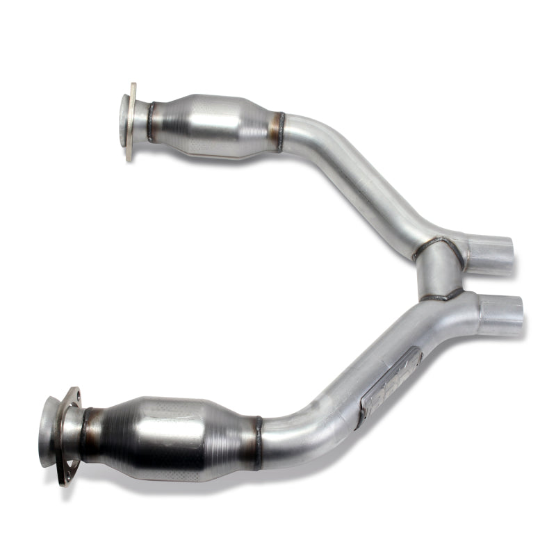 BBK Performance 1465 Short Mid H-Pipe with Catalytic Converters (2-1/2 in) for 2015-2017 Ford Mustang V6 3.7L